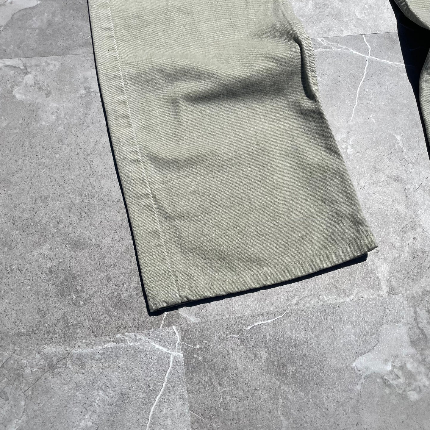 00s Levi’s 505 Light Green Denim 33x30