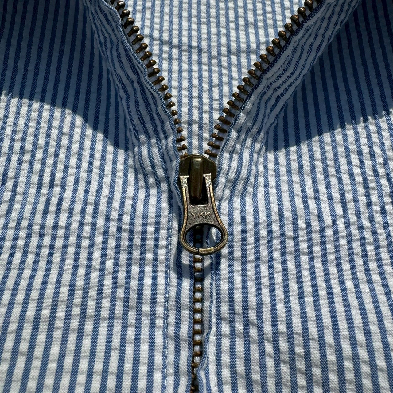 00s Ralph Lauren Rare Seersucker Light Weight Harrington Jacket