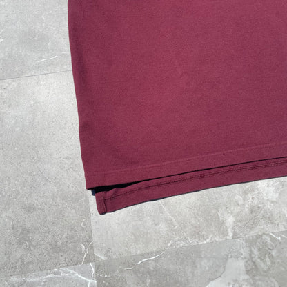 90s Tommy Hilfiger Burgundy Polo Shirt