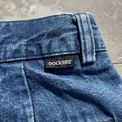 90s Dockers Denim Slacks 33x30