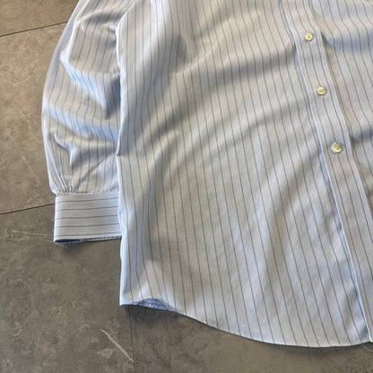 00s Brooks Brothers “Regent” Light Blue Striped Button Down Shirt