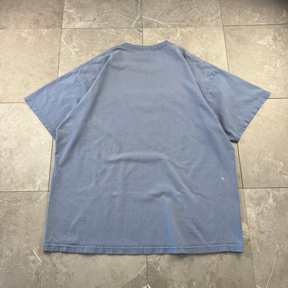 90s-00s Gildan Hershey's Blue Embroidered Logo T-Shirt