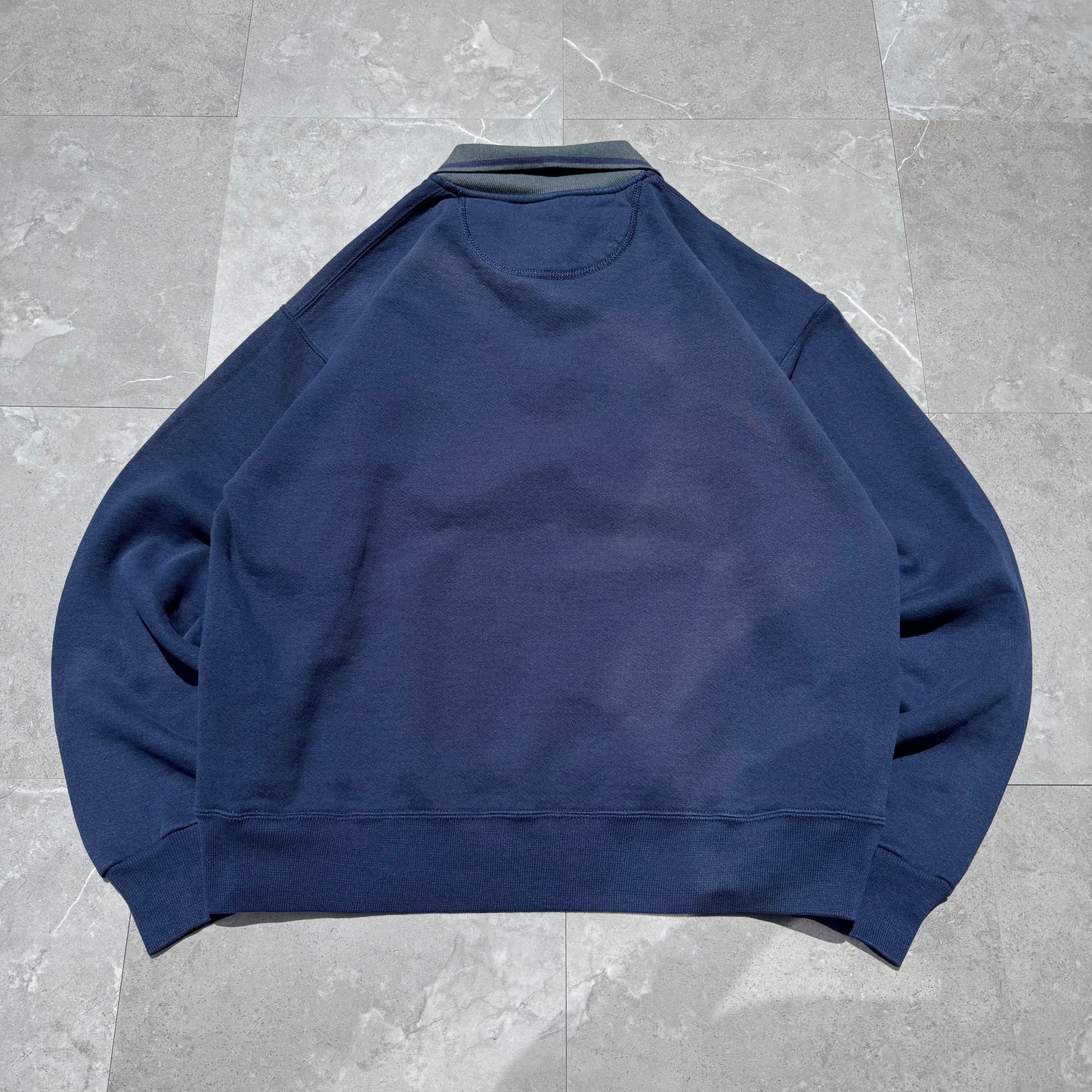 90s Russell Athletic Made in USA Half-Zip Polo Sweatshirt KiiChain Clothing