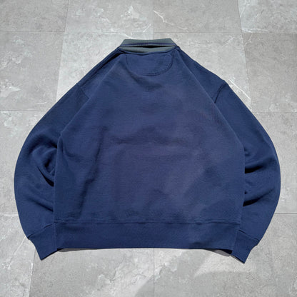 90s Russell Athletic Made in USA Half-Zip Polo Sweatshirt KiiChain Clothing