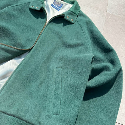90s Pendleton Made in USA Green Harrington Jacket