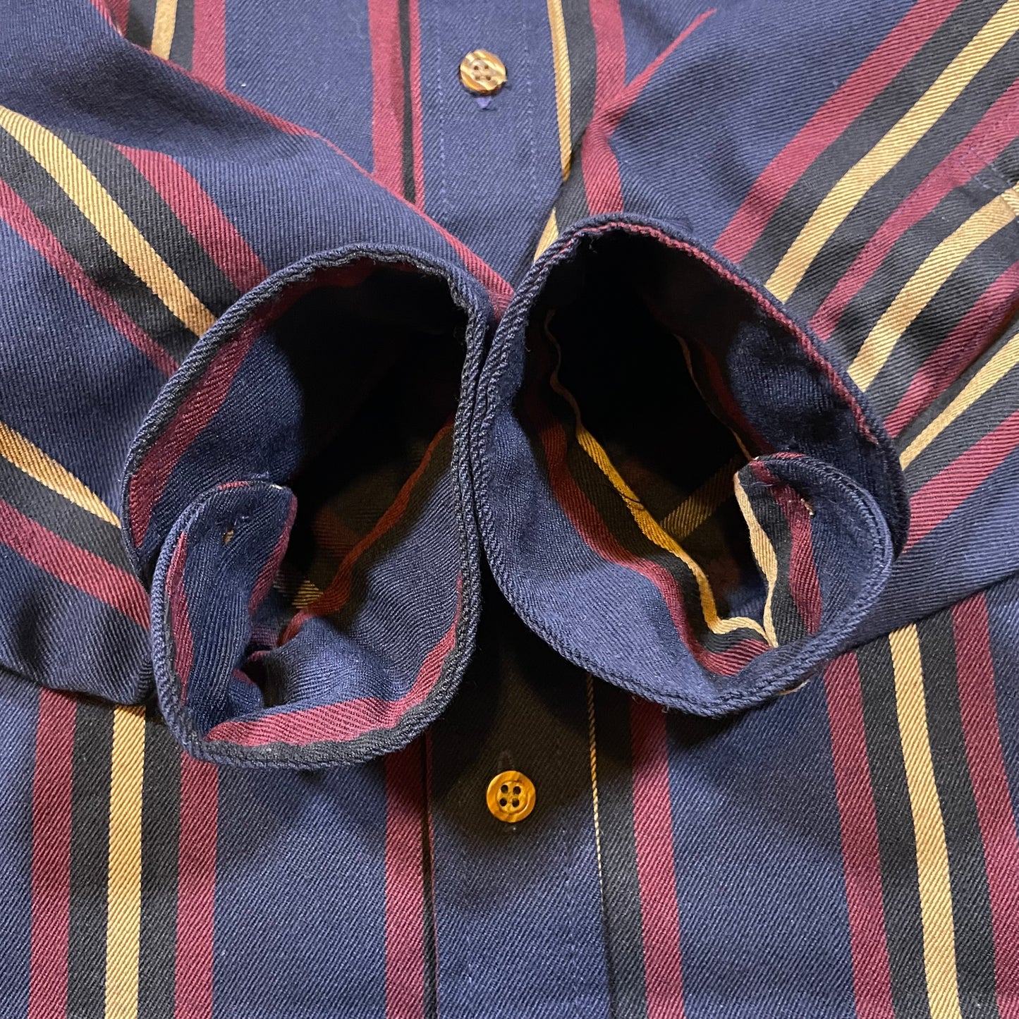 70s Pendleton Wool Striped Button Down Shirt