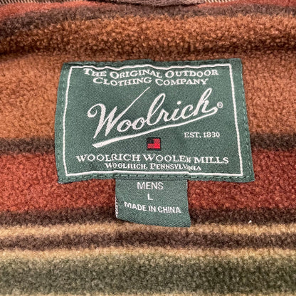 00s Woolrich Fleece Lined Duck Vest