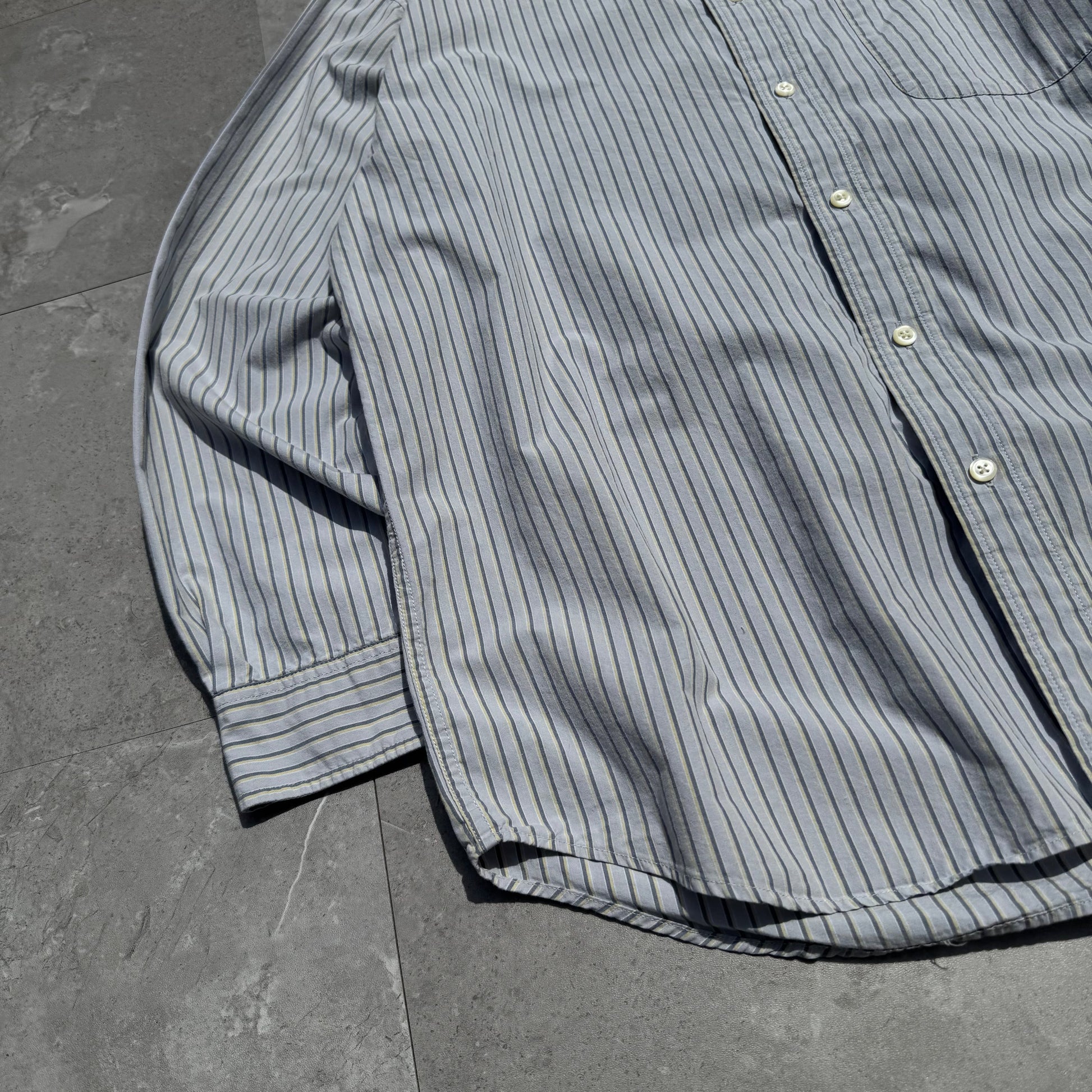 00s Eddie Bauer Striped Button Down Shirt KiiChain Clothing