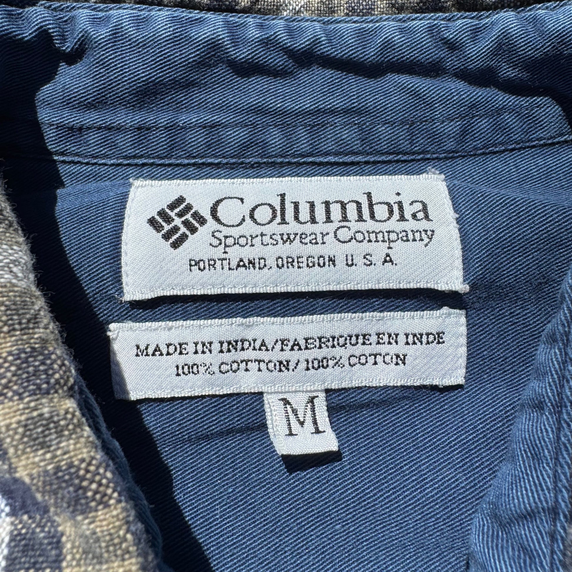 00s Columbia Checkered Double Pocket Shirt KiiChain Clothing