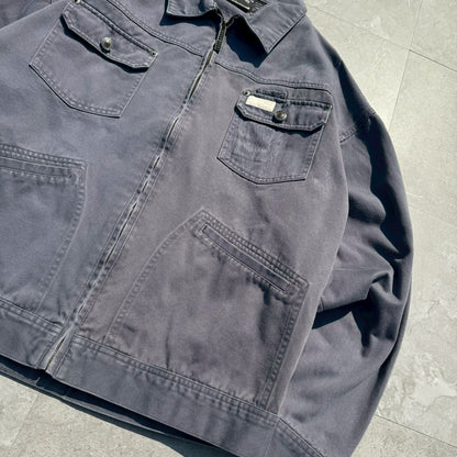 90s-00s RocaWear Gray Dual Pocket Jacket