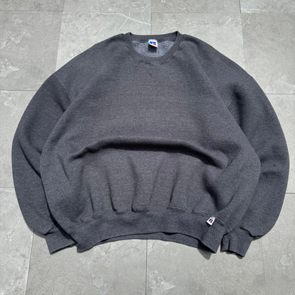 90s Russell Athletic Made in USA Dark Gray Sweatshirt KiiChain Clothing