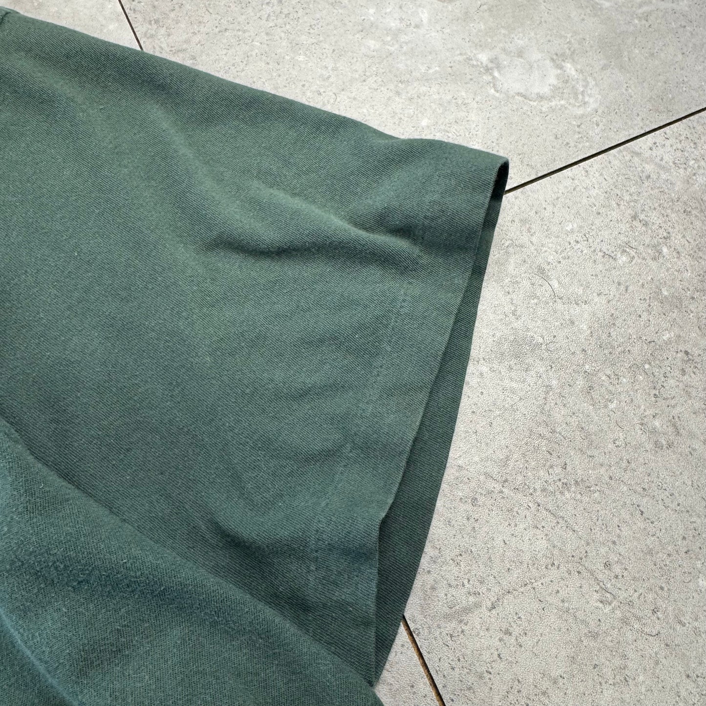 90s Polo by Ralph Lauren Green Pocket Logo Single Stitch T-Shirt