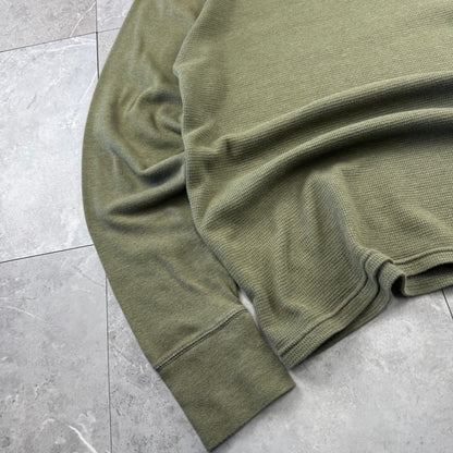 00s~ Polo Ralph Lauren Olive Green Long Sleeve Thermal
