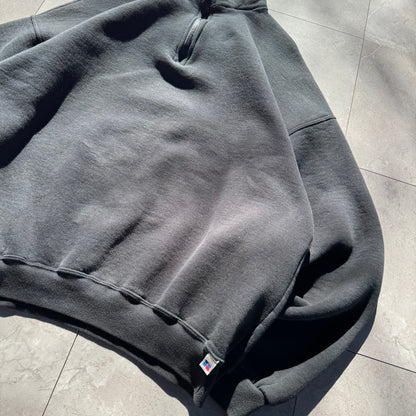 Russell Athletic Black Quarter Zip Sweatshirt