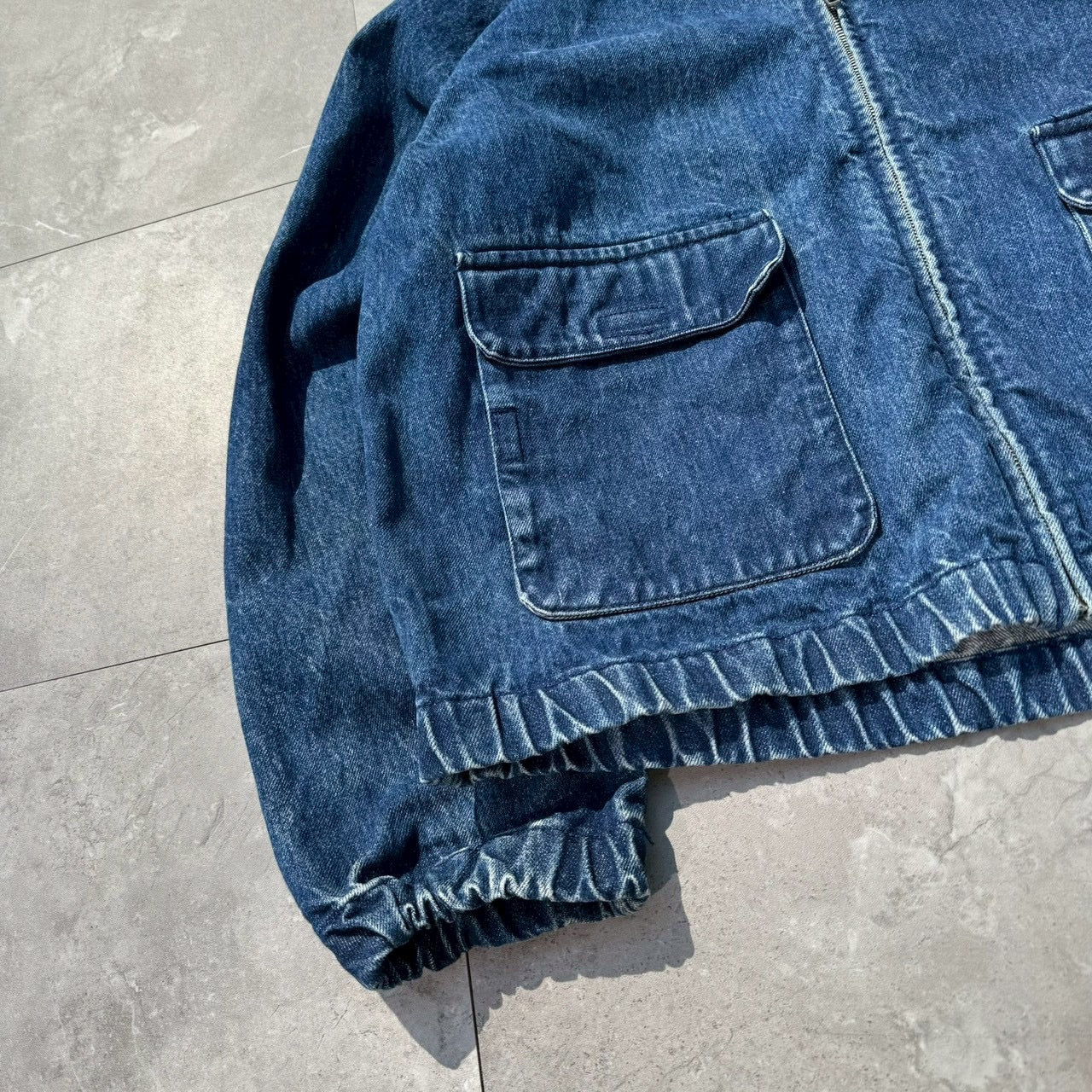 80s-90s Ralph Lauren Rare Dual Pocket Denim Swing Top Jacket