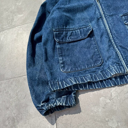 80s-90s Ralph Lauren Rare Dual Pocket Denim Swing Top Jacket