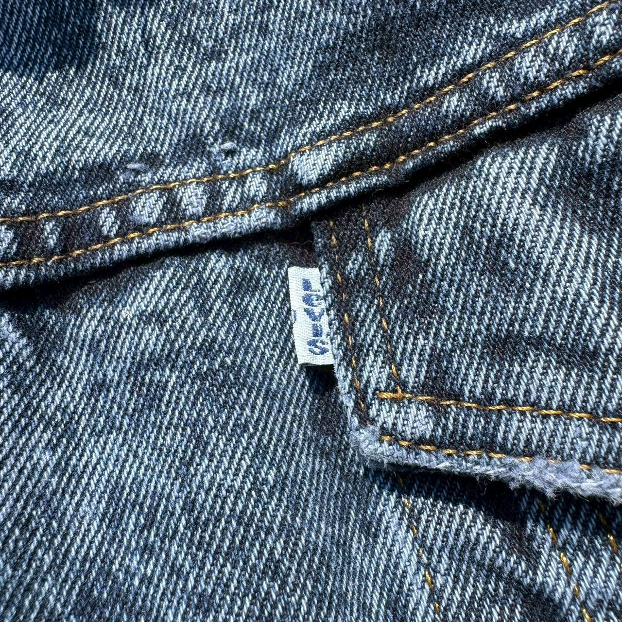 80s-90s Levi's 75066 Made in USA Dyed Denim Jacket