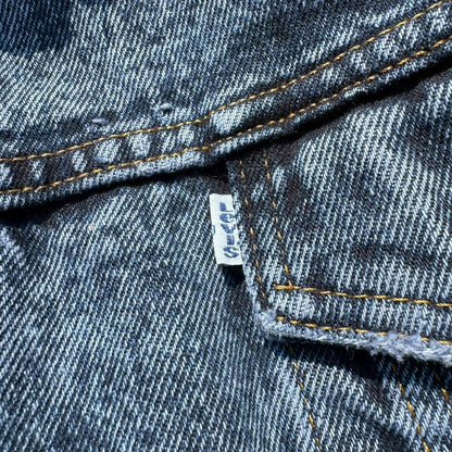 80s-90s Levi's 75066 Made in USA Dyed Denim Jacket