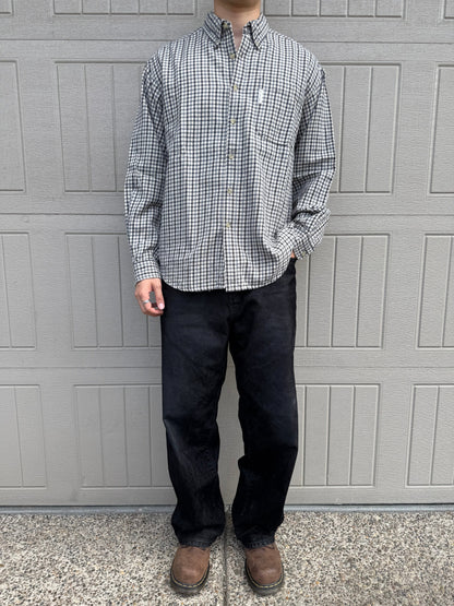 00s Columbia Checkered Button Down Shirt KiiChain Clothing