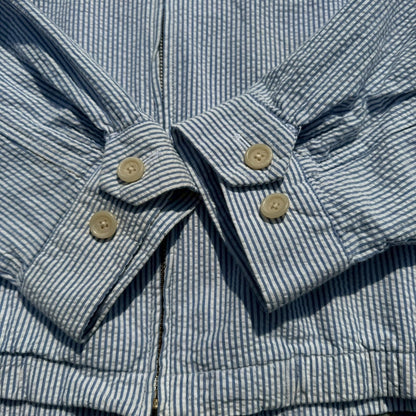 00s Ralph Lauren Rare Seersucker Light Weight Harrington Jacket