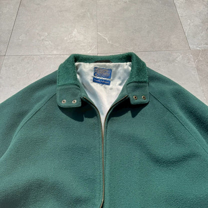 90s Pendleton Made in USA Green Harrington Jacket