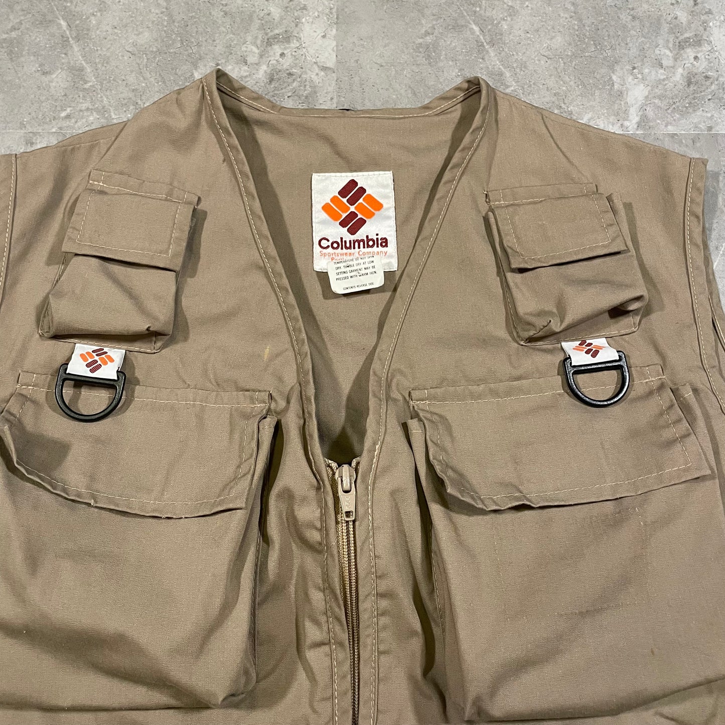 70s Columbia Fisherman Tech Vest