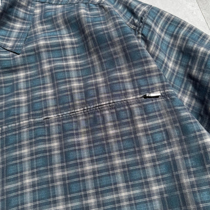 00s Columbia Checkered Zip-Pocket Shirt KiiChain Clothing