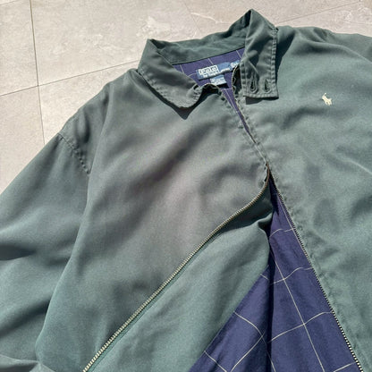 90s-00s Ralph Lauren Forest Green Swing Top Jacket
