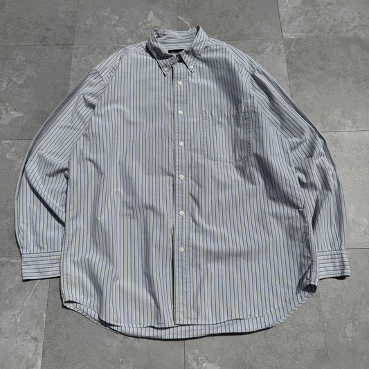 00s Eddie Bauer Striped Button Down Shirt KiiChain Clothing