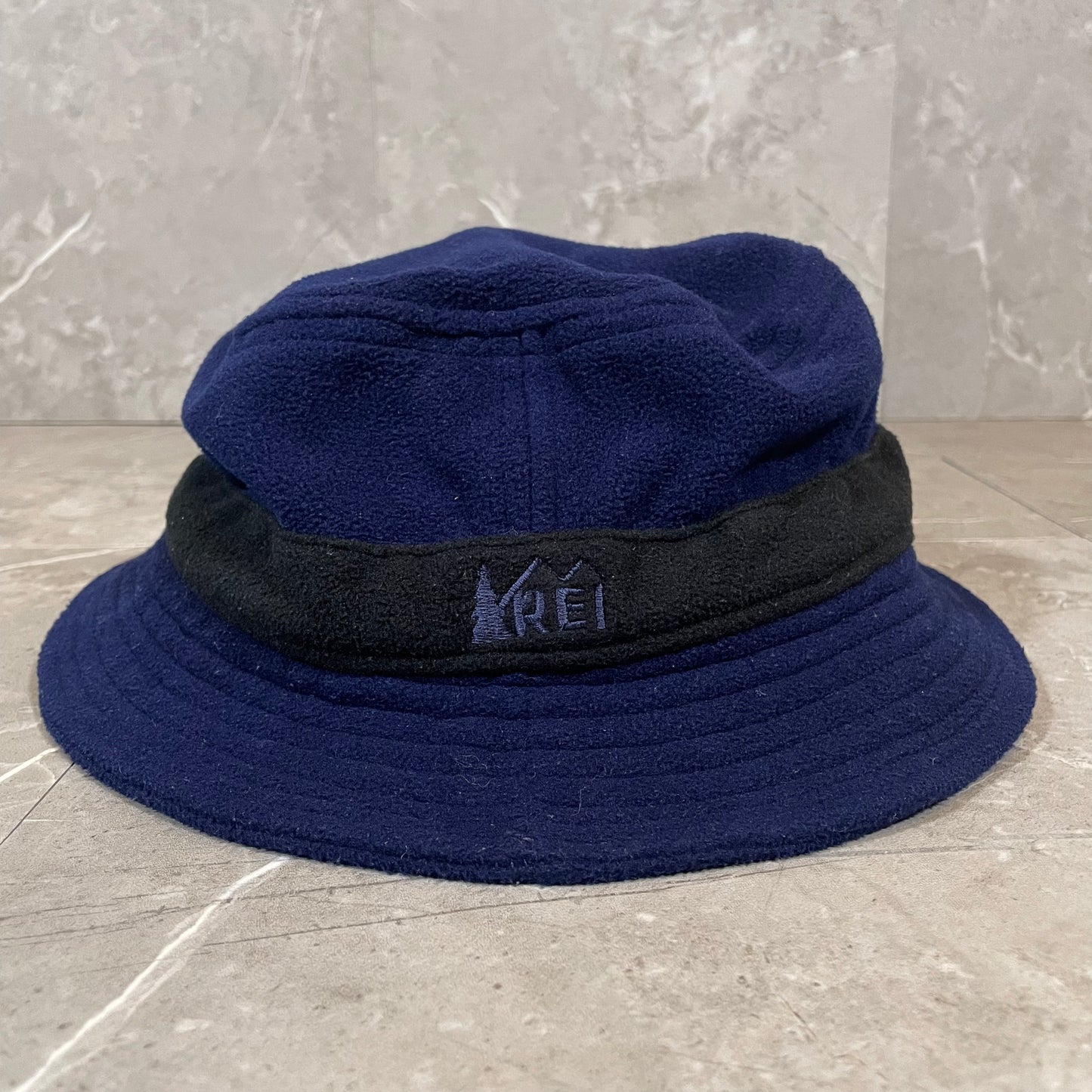 90s REI Made in USA Fleece Bucket Hat