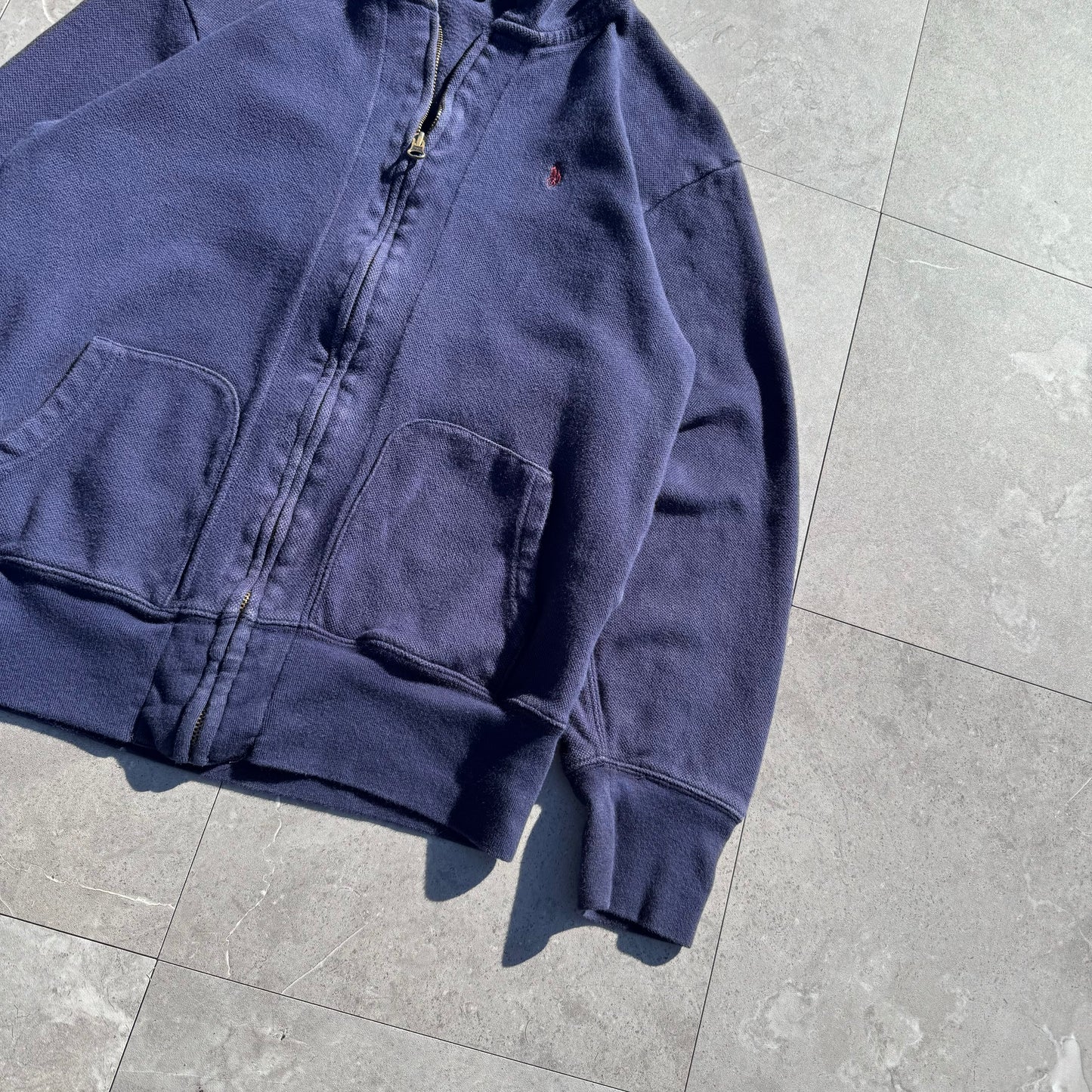 90s Ralph Lauren Women’s Zip-Up Hoodie