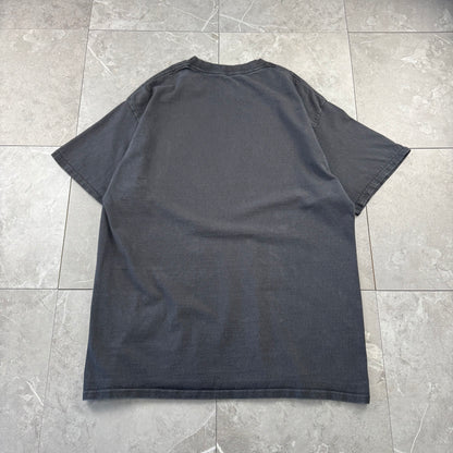 00s Hanes Broken Black Graphic T-Shirt