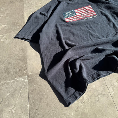 00s Old Navy 2004 American Flag Faded Tee KiiChain Clothing