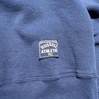 90s Russell Athletic Made in USA Half-Zip Polo Sweatshirt KiiChain Clothing