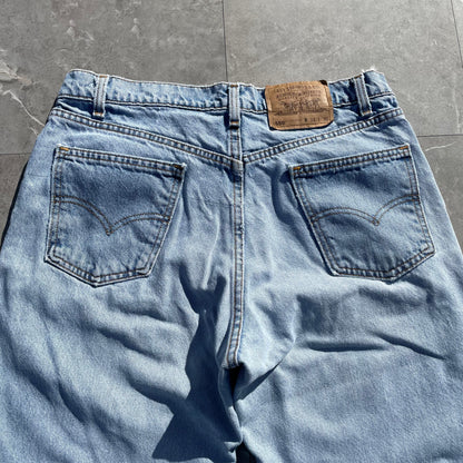 90s Levi's 550 Made in USA Denim 34x30