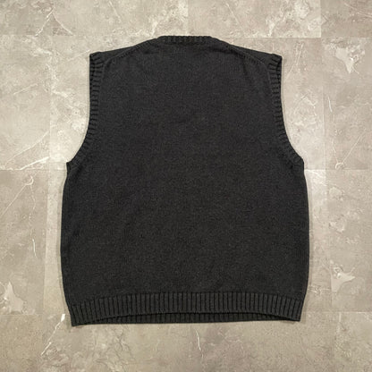 90s Land’s End Made in Japan Cotton Knitted Vest