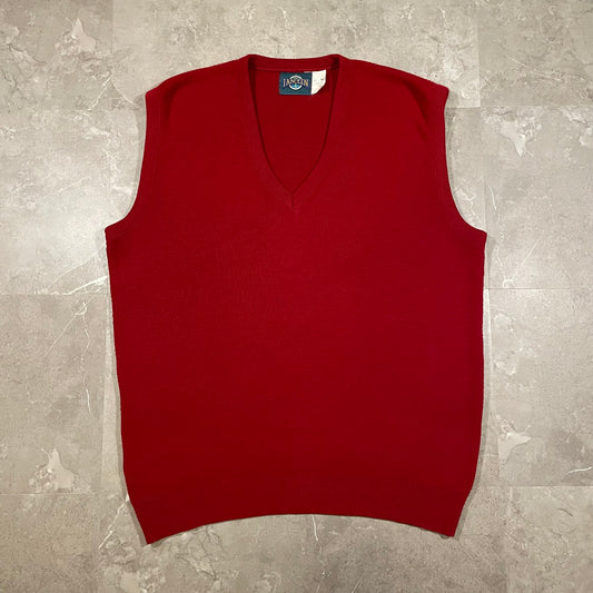 90s Jantzen Made in USA Cotton Vest