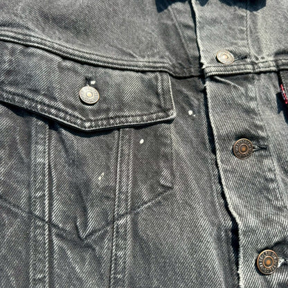 90s-00s Levi’s Black Denim Jacket