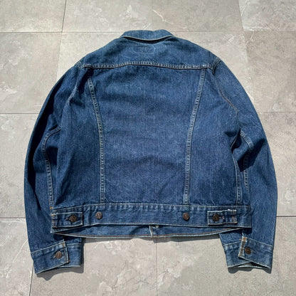 80s Levi’s 70506 Type III Made in Canada Dark Blue Denim Jacket