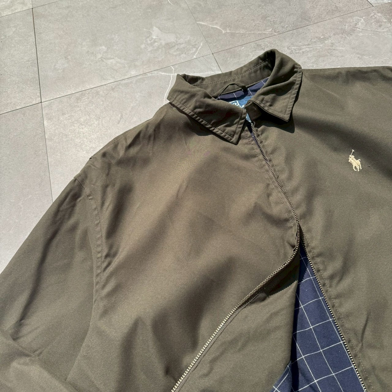 90s-00s Ralph Lauren Khaki Swing Top Jacket