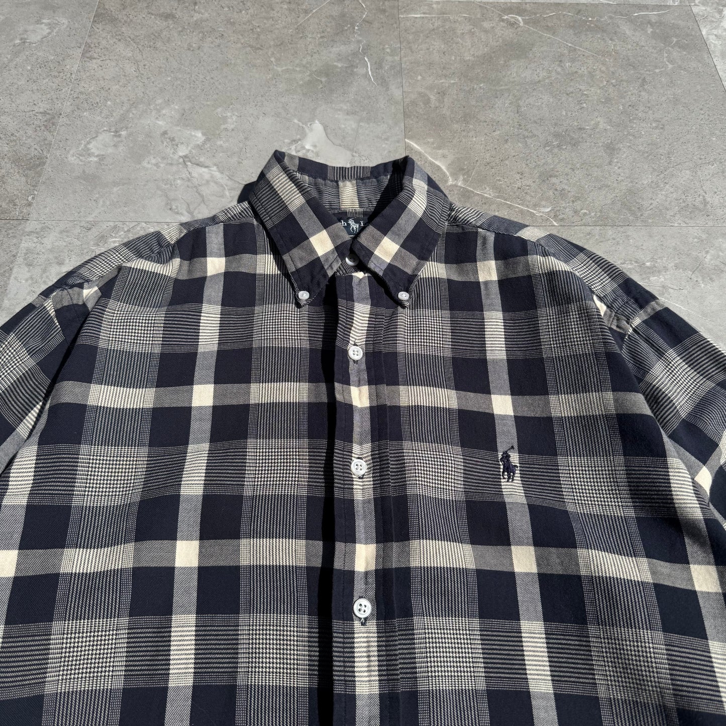 90s-00s Ralph Lauren Blake Checkered Shirt KiiChain Clothing