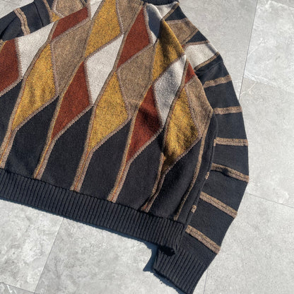 90s Norm Thompson Made in USA Design Knit