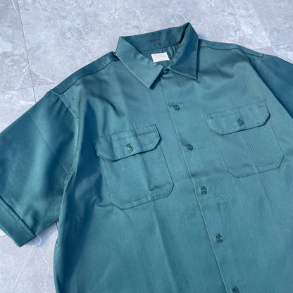 70-80s Vintage Sears Short Sleeve Work Shirt