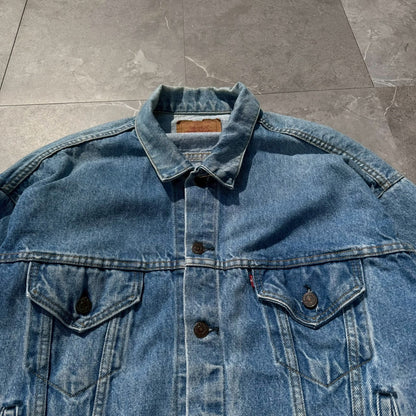 80s-90s Levi's 70507 Type III Made in USA Light Blue Denim Jacket