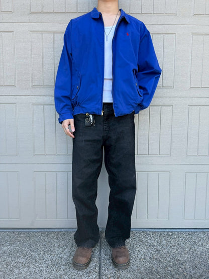 90s Ralph Lauren Blue Harrington Jacket