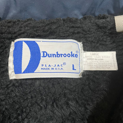 90s Dunbrooke Pla-Jac Blue Bird Made in USA Nylon Coach Jacket