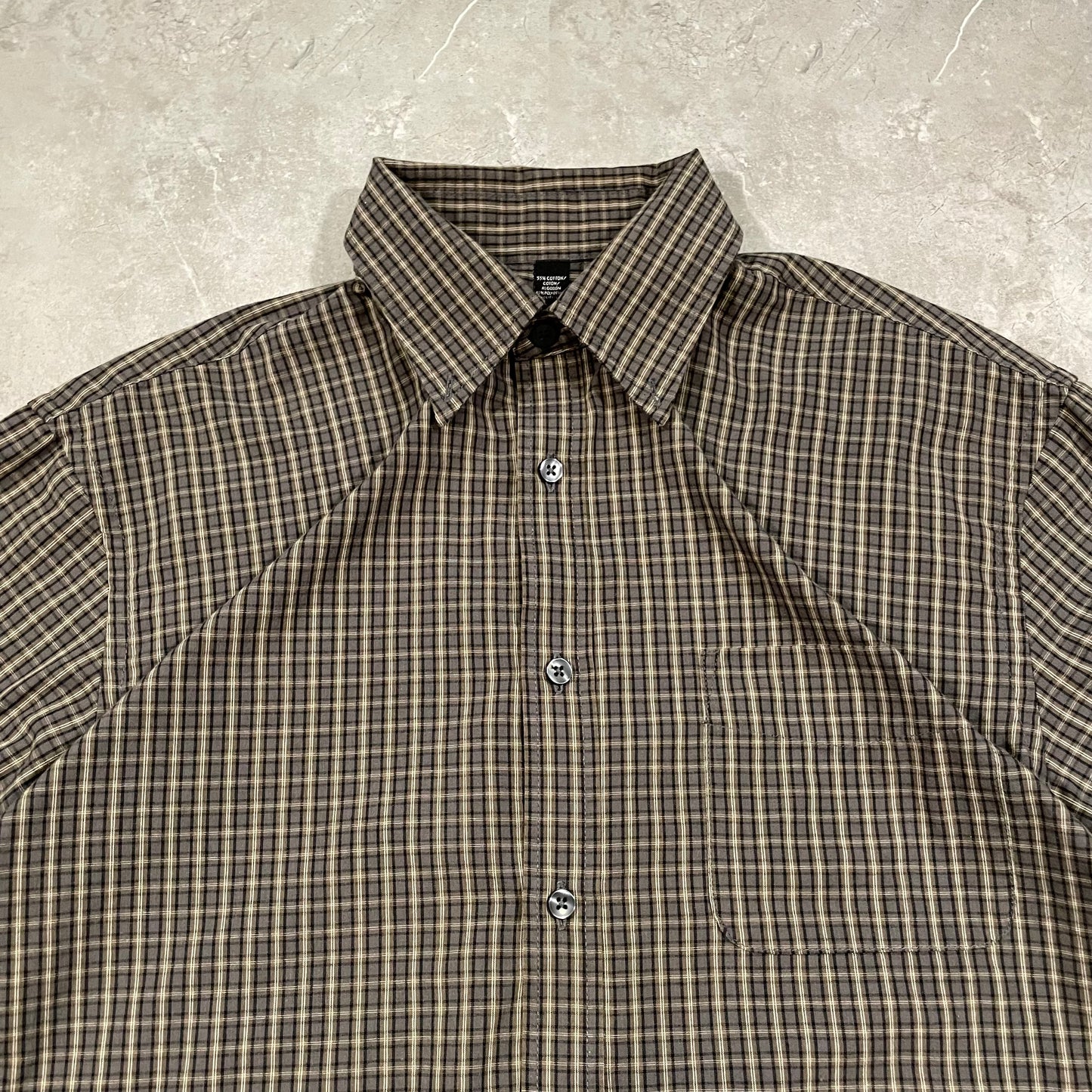 00s Van Heusen Checkered Shirt