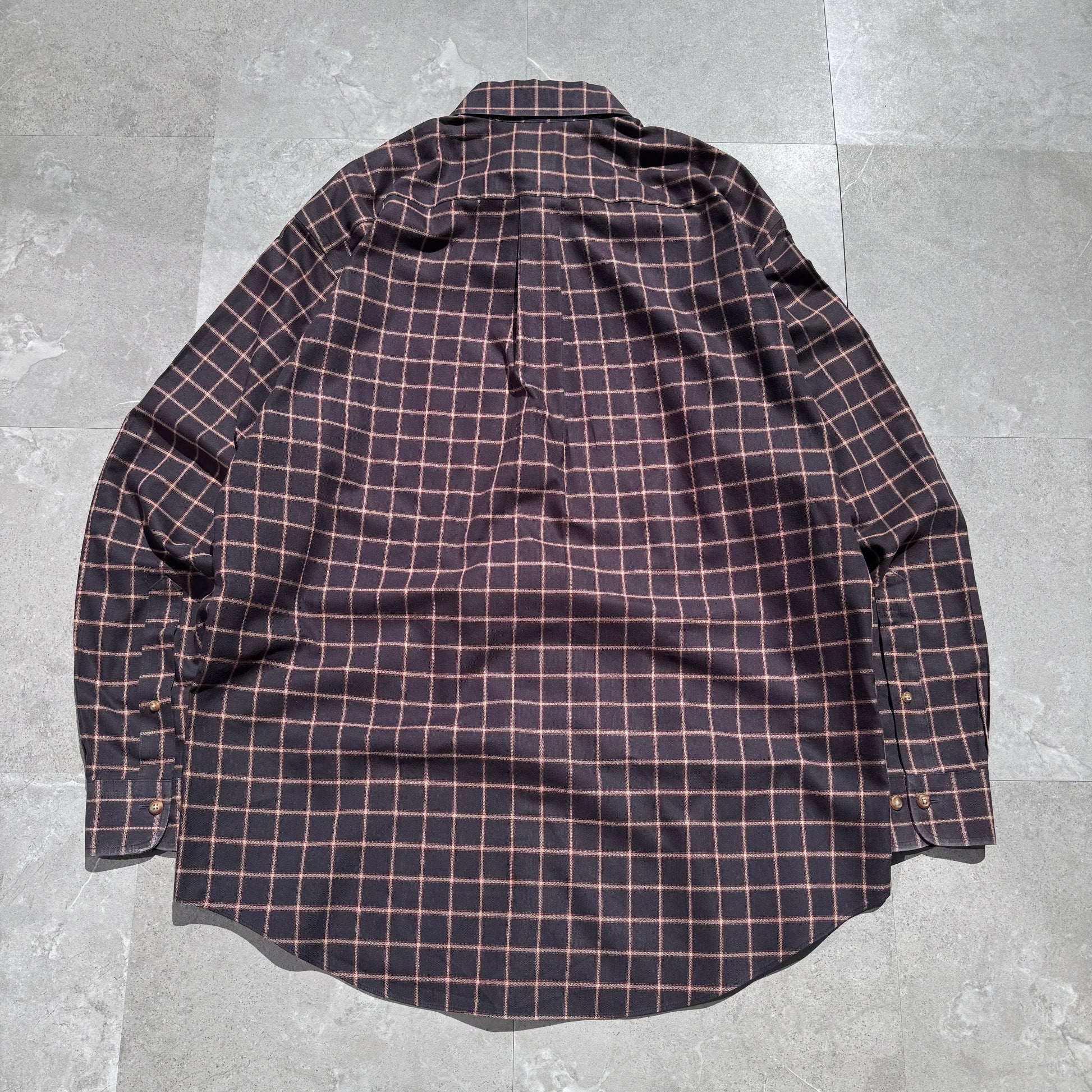 00s Brooks Brothers 346 Non-Iron Box Checkered Button Down Shirt KiiChain Clothing