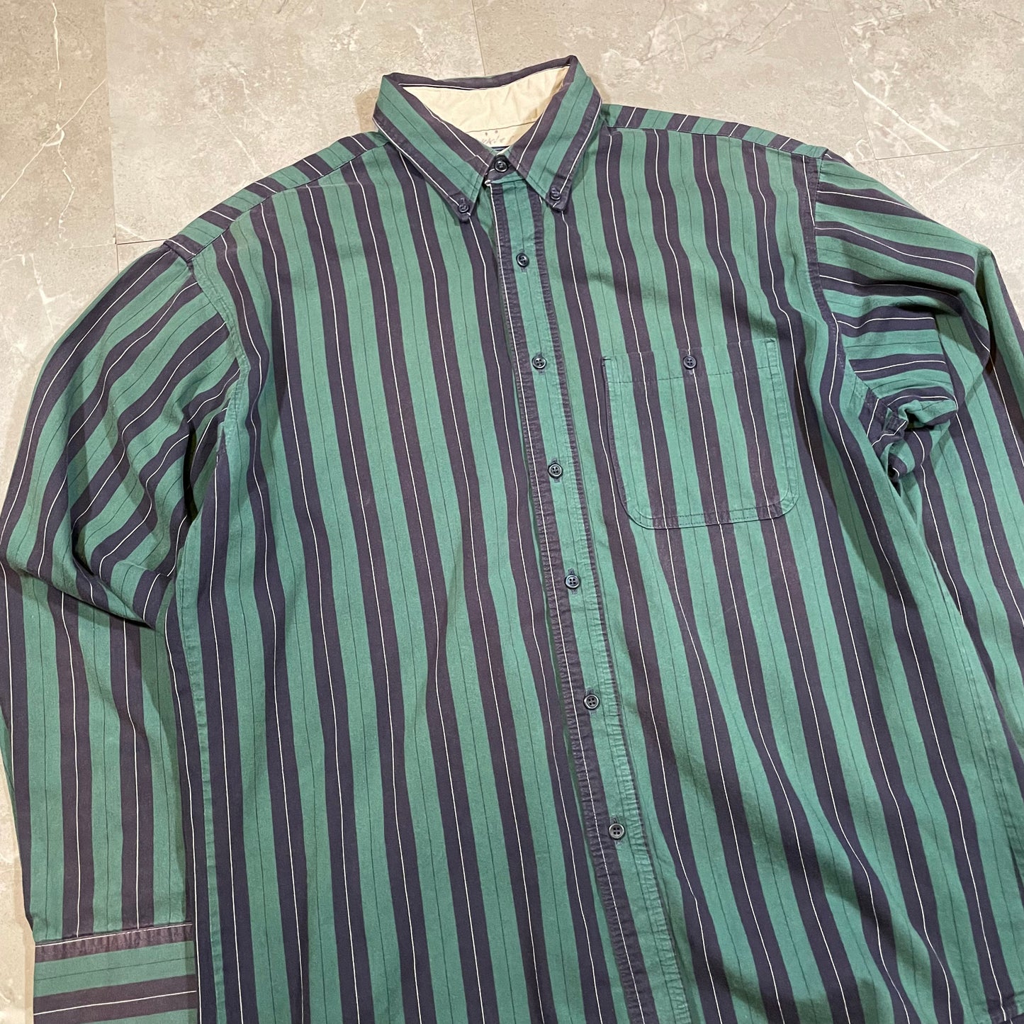 80s Wrangler Made in USA Striped Shirt