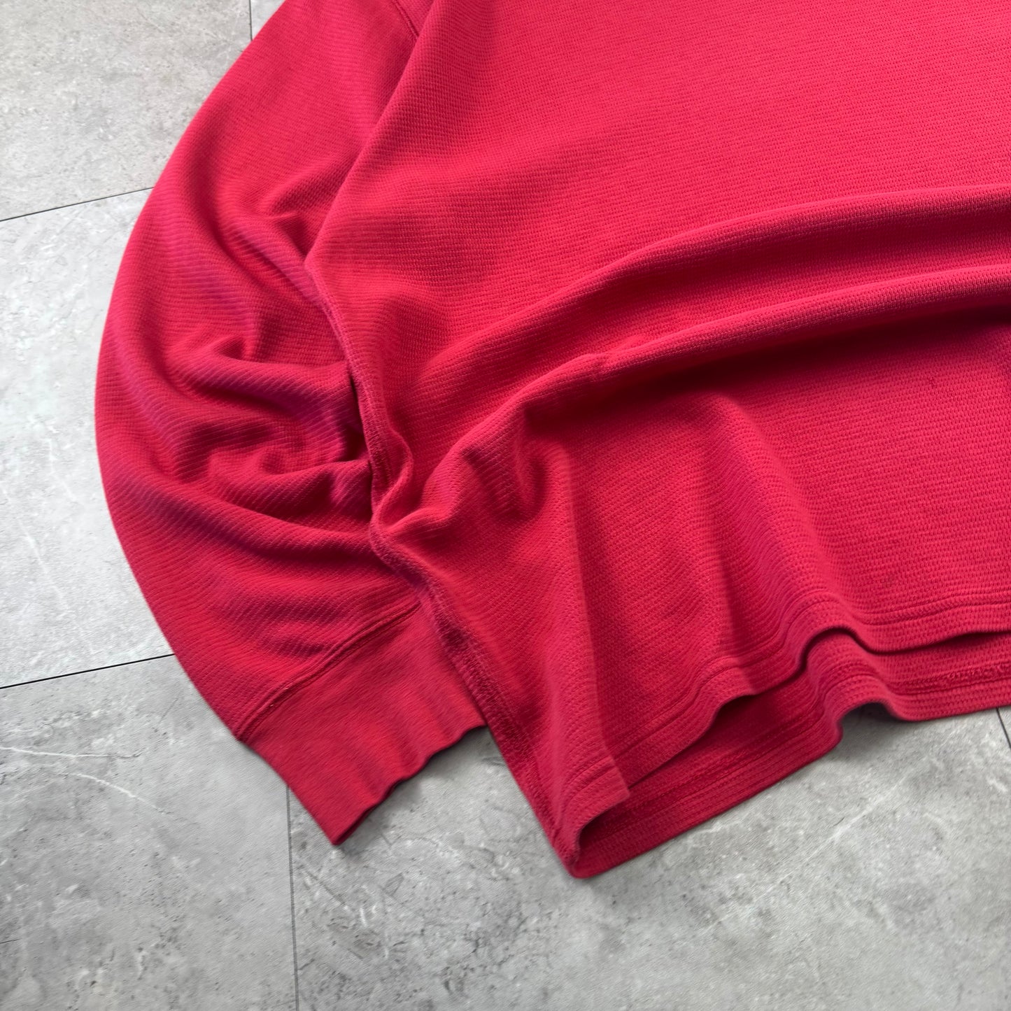 00s Polo Ralph Lauren Red Long Sleeve Thermal